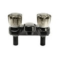 thumbnail image 2 of Dura Faucet RV Lavatory Faucet w/Smoked Acrylic Knobs - Black, 2 of 9