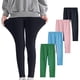 thumbnail image 4 of Odeerbi 3-12 Años Niñas 4 Pcs Leggings Mallas Elásticas Lycra Pantalones de Cómodo Suavidad Transpirable Pantimedias, 4 of 9