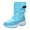 Blue, variant on Snow Boots for Women,Women's Winter Boots Insulated Padded Warm Comfortable Non- Outdoor Thermal Footwear for Cold Weather,Winter Boots for Women,Pink,6.5