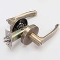 thumbnail image 1 of Right Door Lever with Lock and Key, Privacy, Bronze Silent Lock, 1 of 1