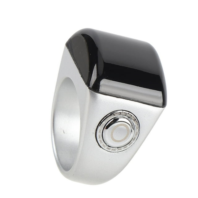 Smart Rings Counter, Water Proof Finger Counter 40mAh Battery 9999 Counts Prayer Reminder With App Support OLED Screen