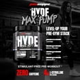 thumbnail image 2 of PROSUPPS Hyde Max Pump Pre Workout for Men and Women (Unflavored, 20 Servings), 2 of 9