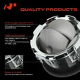 thumbnail image 3 of A-Premium 4PCS Dashboard Air Vent Compatible with Ford F-250 F-350 F-450 F-550 Super Duty 2011 2012 2013 2014 2015 2016, Chrome Silver, 3 of 6