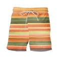 thumbnail image 5 of Savings SMihono Men Summer Drawstring Shorts Elastic Waist Solid Color High Waist A-Line Shorts Loose Fit Beach Shorts with Pockets Multicolor 6, 5 of 6