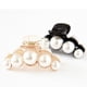 thumbnail image 2 of Pinzas para el cabello Yuyangstore Grandes con perla Horquilla Plegable con Mandíbula de pulpo, 2 of 8