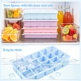thumbnail image 6 of Giphtpoeet 4 Pack 78 Cubes Silicone Ice Cube Trays with Lid Large&Small Sizes Ice Molds for Freezer, Whiskey, Baby Food, 6 of 9