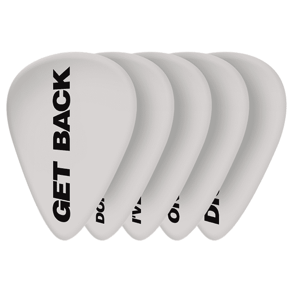 Pack 10 Púas Plumillas Guitarra Beatles Daddario 1cwh6-10b8 Planet Waves 1CWH6-10B8