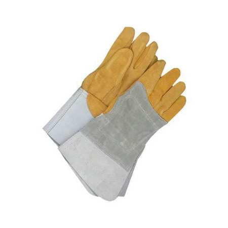

New Welding Gloves Gray Yellow 2XL PR Each