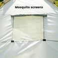 thumbnail image 4 of 2 Person Instant Camping Tent, Auto Setup Pop Up Tent for Camping/Hiking/Travel, Beige, 4 of 7