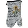 thumbnail image 3 of Set of 10, You are My Sunshine and Sunflower Design Tapestry Kitchen Towel Set, Include 4 Placemats, 4 Kitchen Towels, Potholder  Oven mitt., 3 of 8