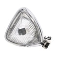 thumbnail image 2 of 12W Motorcycle Triangle Light Headlight Retro Style for Chopper -Rennfahrer Type 5, 2 of 9