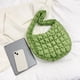 thumbnail image 3 of Bolsa acolchada de algodón Bolsa de hombro a cuadros acolchada de nailon informal para ir de compras (verde) Likrtyny  Para Estrenar, 3 of 9