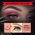 thumbnail image 3 of Magnetic Eyelashes Kit Reusable 3D Magnetic False Lashes Extension No Glue Needed - Long, 3 of 8