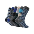 thumbnail image 3 of Mio Marino Mens Dress Socks - Moisture Control - Everyday Crew Socks - 6 Pack, 3 of 6