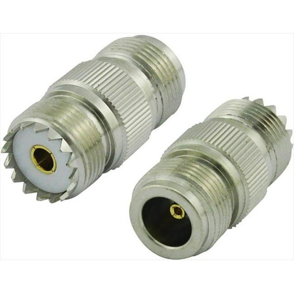 Super Power Supply 010-SPS-08196 N Female to UHF Female Adaptor Coax Coaxial Connector