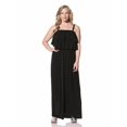 thumbnail image 2 of Suzi Chin Women's Plus Maxi Dress, Black, 18W US, 2 of 4