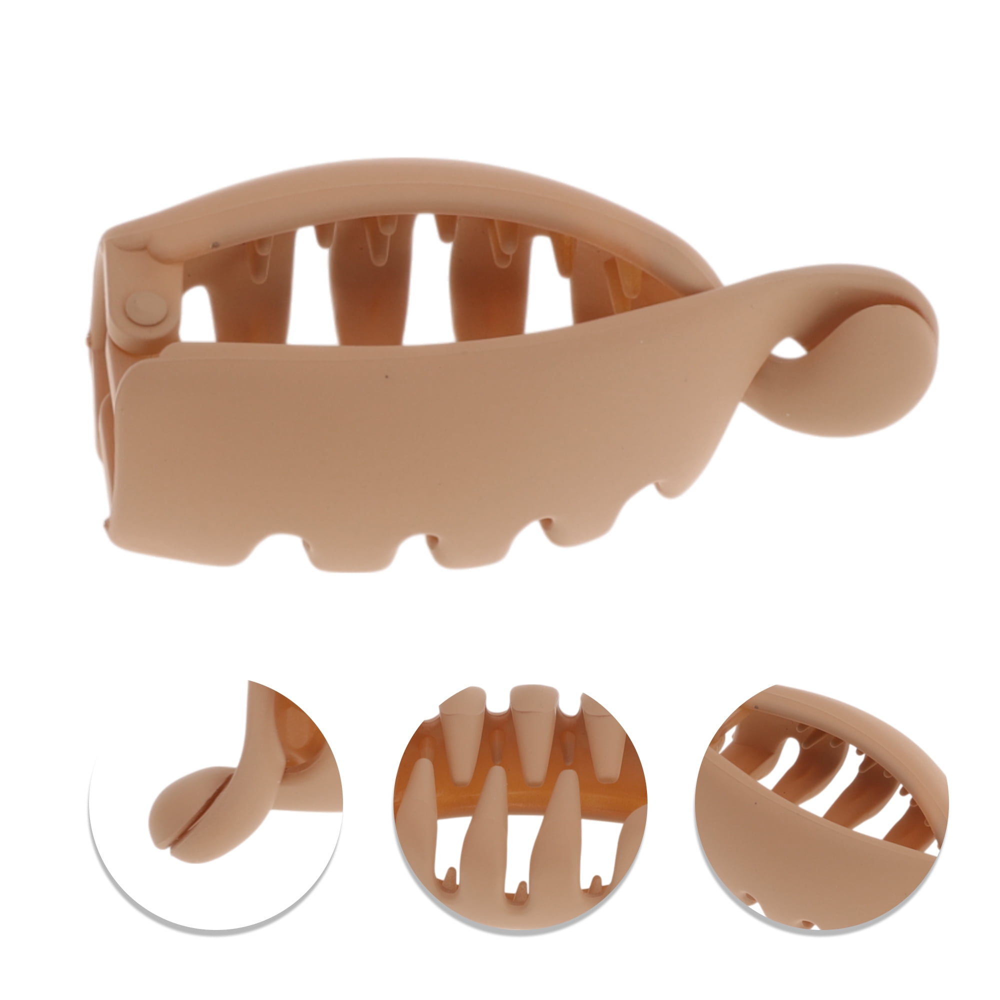 Unique Bargains Grace Banana Hair Clips for Home 1 Pc - ideal for Use and Styling Orange