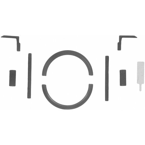 Fel-Pro BS40240 Rear Main Seal - 2 Piece - Rubber - Each Fits select: 1968-1969 PLYMOUTH SATTELITE, 1966-1976 PLYMOUTH VALIANT