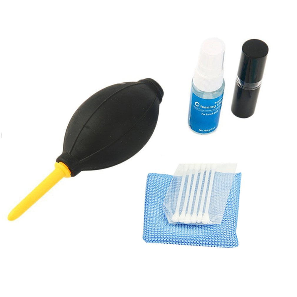 7In1 Camera Lens Cleaning Kit Dusting Brush Glass Cleaner Blower Set