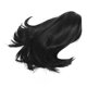 thumbnail image 4 of Peluca corta y dulce con flequillo para mujer, de fibra sintética, pelo liso, peluca sintética para cosplay, para uso diario y fiestas, color negro, 4 of 7