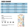 thumbnail image 6 of Uemuo Icecream Truck Pattern Men's Sleeveless T-Shirt,Muscle Athletic Tank Top, Moisture-wicking Quick-dry Breathable Classic Tee Top for Gym Run Outdoor Sports-X-Large, 6 of 8