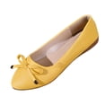 thumbnail image 1 of Loafers for Women, Plus Size Soft Sole with Bows, Trendy Comfortable Flat Shoes for Spring Summer, 1 of 9