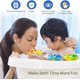 thumbnail image 5 of Juego de 3 juguetes de baño de tortuga para bebé, juego de baño de animales, juguete de piscina de tortuga para bebé, juegos de baño de animales para niños, 5 of 5