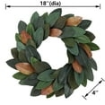 thumbnail image 6 of Better Homes & Gardens 18" Artificial Magnolia Leaves Wreath, Polyester, 6 of 8