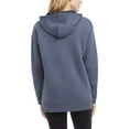 thumbnail image 2 of Danskin Women's Ultra Cozy Fleece Full Zip Hooded Jacket (Stonewash Heather, Large), 2 of 2