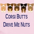 thumbnail image 2 of CafePress - Corgi Butts Drive Me Nuts Infant Creeper Body Suit - Long Sleeve Cotton Baby Bodysuit, 2 of 4