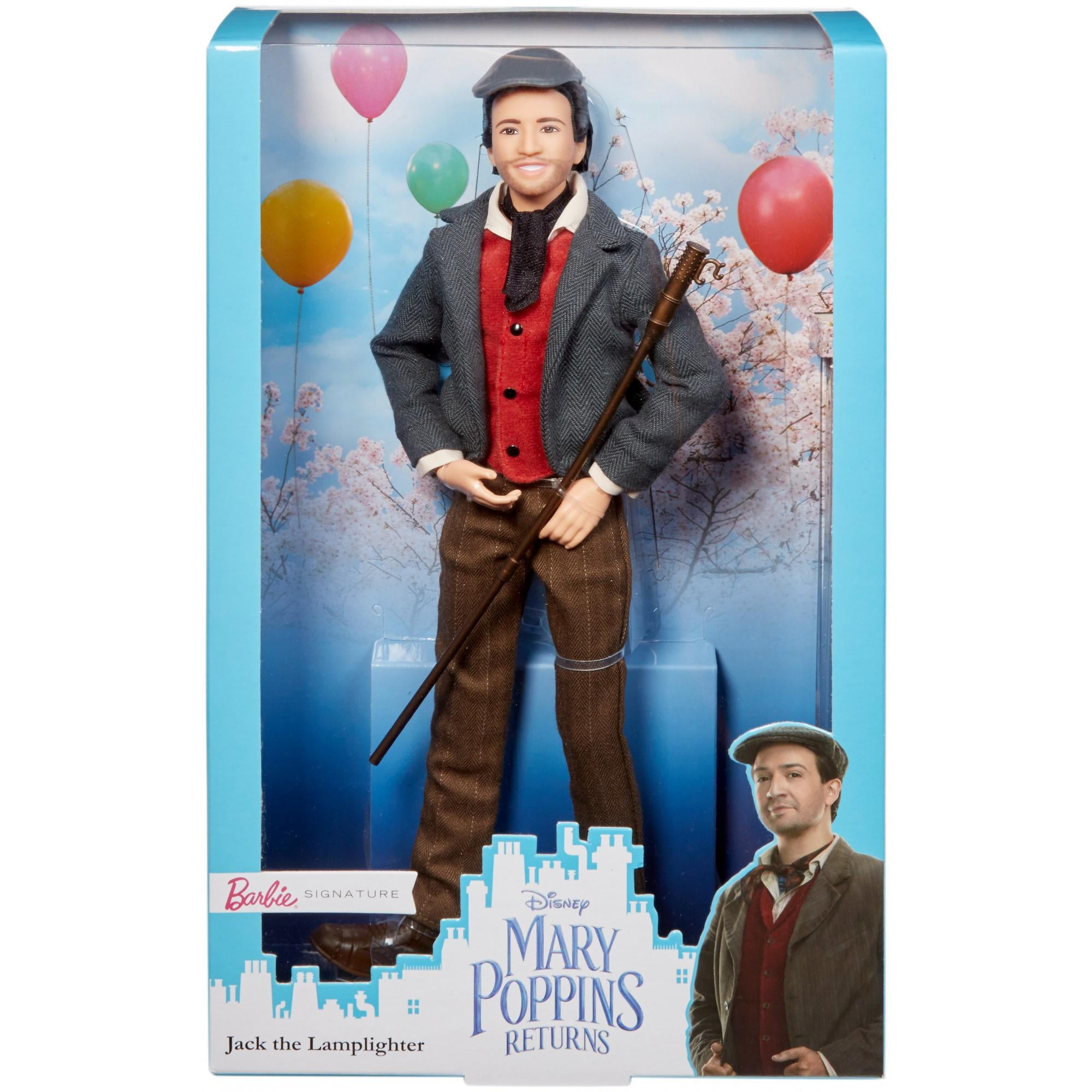Bewijzen Knikken Aan boord Disney Mary Poppins Returns Jack the Lamplighter Barbie Doll - Walmart.com