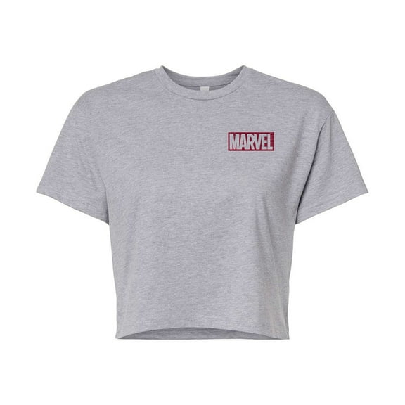 Marvel Guardians of the Galaxy - Wanted Star Lord - Juniors Cropped Graphic T-Shirt