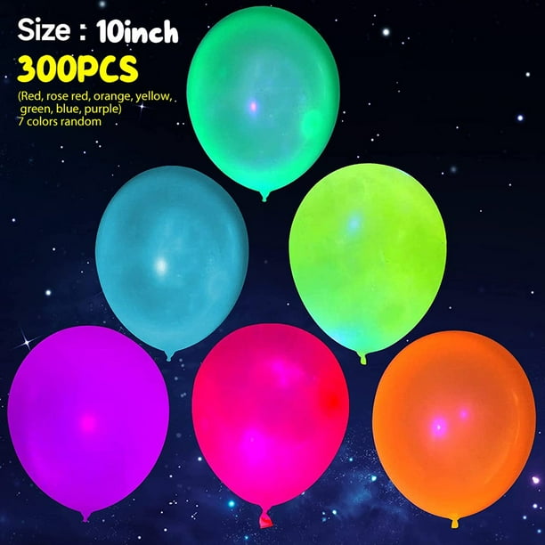 Neon balloons on sale