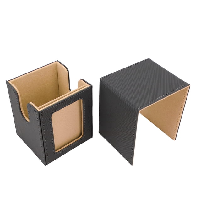 Card Deck Box, Separate Card Deck Case Holds 100Pcs Game Cards with Magnetic Closure