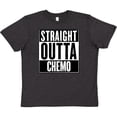 thumbnail image 3 of Inktastic Straight Outta Chemo Youth T-Shirt, 3 of 5