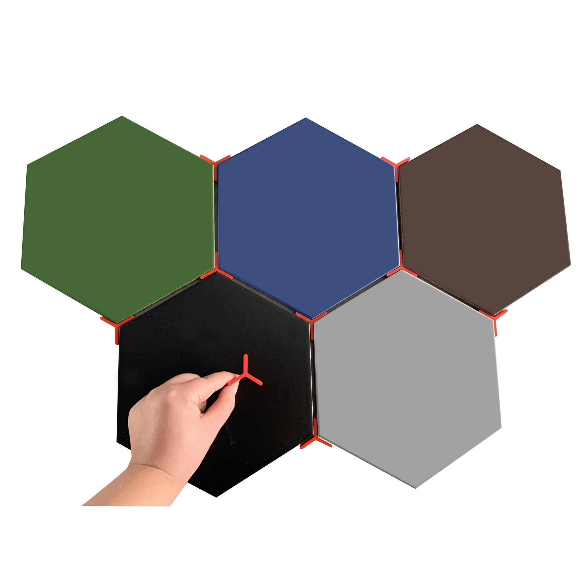 Hexagonal Tile Spacer Mosaic Tiles Install Leveling System Mosaico