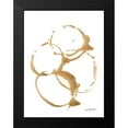 thumbnail image 2 of Hewitt, L. 12x14 Black Modern Framed Museum Art Print Titled - Gold Dreams II, 2 of 5