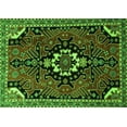 thumbnail image 1 of Ahgly Company Indoor Rectangle Persian Green Traditional Area Rugs, 2' x 5', 1 of 1