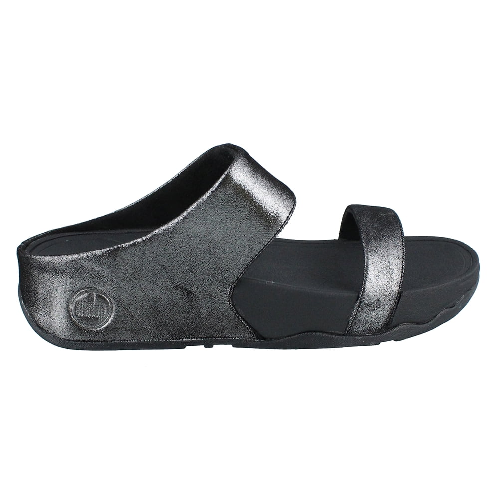 fitflop lulu shimmersuede slide