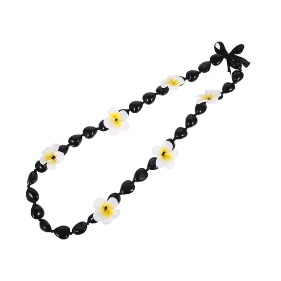 HONMEET Graduation Ribbon Lei for Class of 2026 with Beautiful Plumeria Flower Design, Perfect Graduation