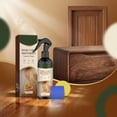 thumbnail image 4 of Honmine Wood Floor Maintenance Oil Spray 4 fl oz, Hardwood Floor Polish Conditioner with Natural Wax, Restores Shine Repairs Scratches for Laminate, 4 of 8