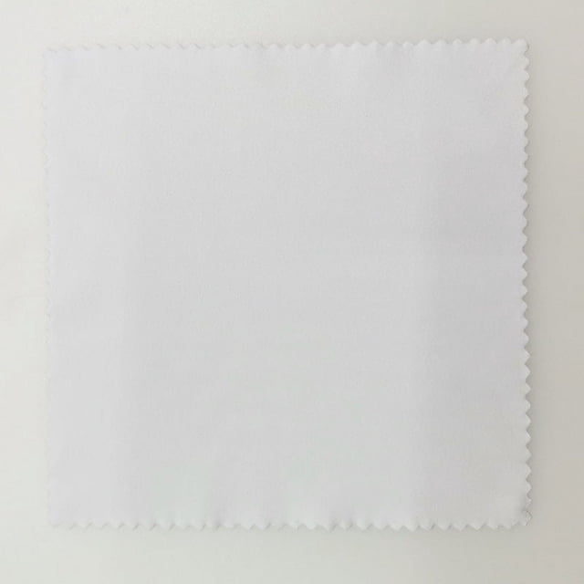 Paño de microfibra para anteojos con superficie de terciopelo de isla de piel de ciervo de color sólido