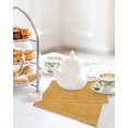 thumbnail image 3 of Amber Kitchen Dish Towels for Drying Dishes Set of 2, Farmhouse Vintage Amber Solid Color Modern Waffle Weave Microfiber Hand Tea Bathroom Towels Quick Dry & Absorbent Towel 12x12, 3 of 7