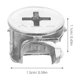 thumbnail image 5 of 20 piezas de sujetadores de leva: conectores de leva para muebles, sujetadores de rueda excéntrica de metal, herrajes para ensamblaje de gabinetes, estanterías, mesas e instalación., 5 of 8