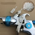 thumbnail image 6 of Mduoduo 48 Pcs 11mm Dia Universal Gravity Spray Gun Filters,Disposable HVLP Feed Spray Gun Paint Filters Strainer,White, 6 of 7