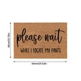 thumbnail image 2 of Funny Coir Doormat Outdoor Mat for Front Door Outdoor Summer Rugs for Front Door Non-Slip Entrance Door Rugs Cute Non-Slip Front Door Welcome Mat for Outside Entrance or Porch Entry, 16x24 Inch, 2 of 7