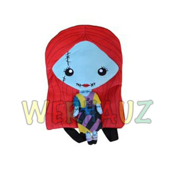 Disney Nightmare Before Christmas Sally Kid Flat Plush Doll Backpack/Costume Bag