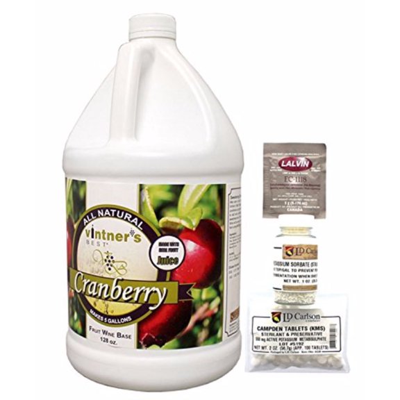 Complete Fruit Wine Base-Cranberry