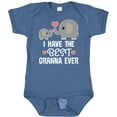 thumbnail image 3 of Inktastic Best Granna Ever Grandchild Boys or Girls Baby Bodysuit, 3 of 5