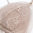 thumbnail image 3 of IROINNID Women's Bras Triangle Bralette Solid Thin Cup Girl Sexy Comfortable Lace Rimless Underwear, 3 of 8